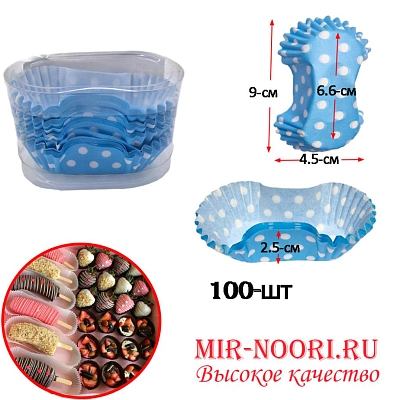 Форма для кондит.изделий  бумажн. 2480-1 (1х144)