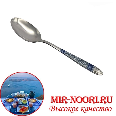 Ложка стол.МОЗАЙКА синяя 7033-1 (1х600)