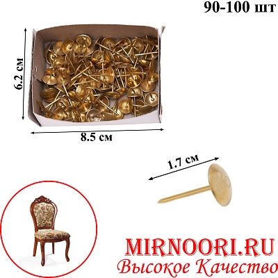 Гвозди декорат.5405 (1х100)