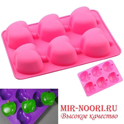 Форма силикон. яблоко 1341 (1х150)