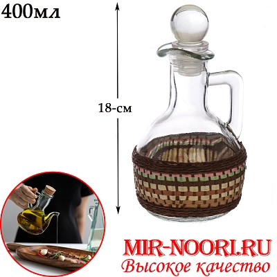 Графинчик масло-уксус плет.2755-1 (1х48)