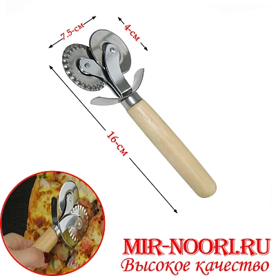 Тесторез с дерев. ручкой  7512 (1х360)