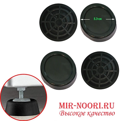 К.Подставка д/стир. маш.круг.черная189-ЛБ (1х45)