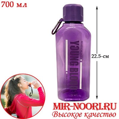 Бутылка  пластик.2494 (1х100)