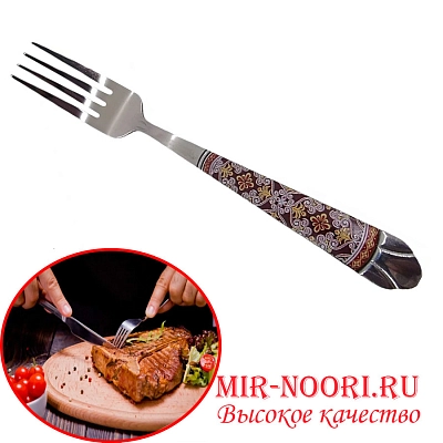 Вилка МОЗАЙКА красная7017-2 (1х600)