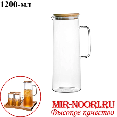 Графин с бамб. крышкой 2800-1200(1х24)