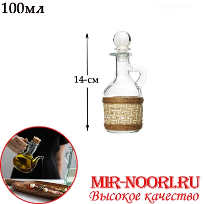 Графинчик масло-уксус плет.2755-3 (1х96)