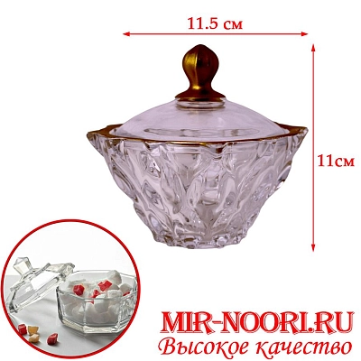 Сахарница стекло 5282 (1х36)