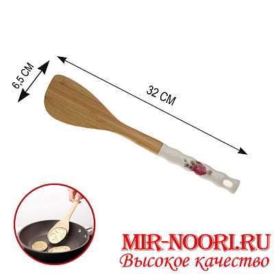 Дерев.лопатка с керам.ручк.1788 (1х120)