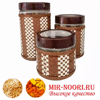 Набор банок для сыпуч.3115(1х6)