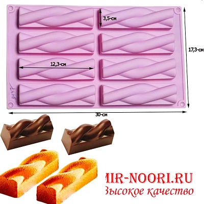 Форма для выпек.косички  2437 (1х144)