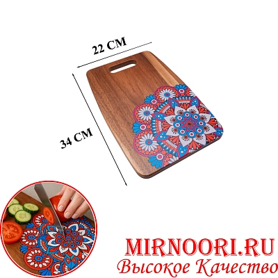 Доска раздел. бамбуковая 6333-34х22 (1х20)