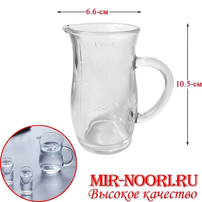 Кружка мерная стекло 5261 (1х72)
