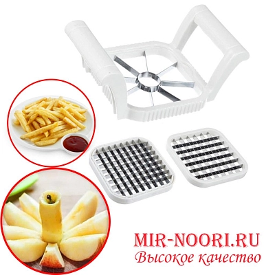 Яблокорезка пластмас. 3 нас. 7183 (1х96)