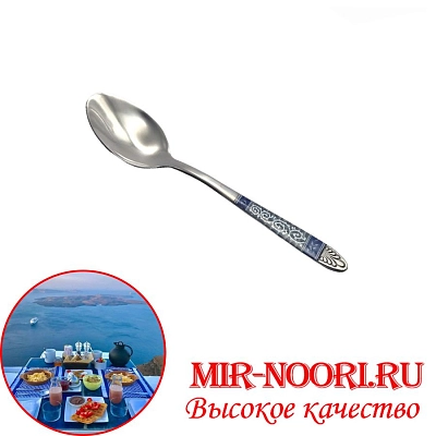 Ложка чайн.МОЗАЙКА синяя 7033-3 (1х600)
