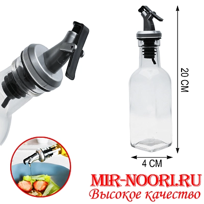 Бутылка с метал.дозат.1623-2 (1х72)