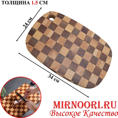 Доска бамбук 6057-34х24(1х28)