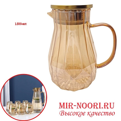 Графин с металлической крышкой 3009 (1х24)