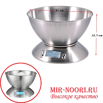 Весы кух. с мет. чаш. 3674(1х18)