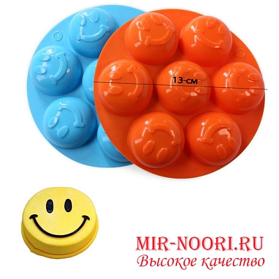 Форма для шоколада смайлики 2458 (1х360)