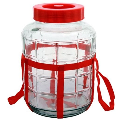 Банка стекло 25 л 6855-25 (1х2)