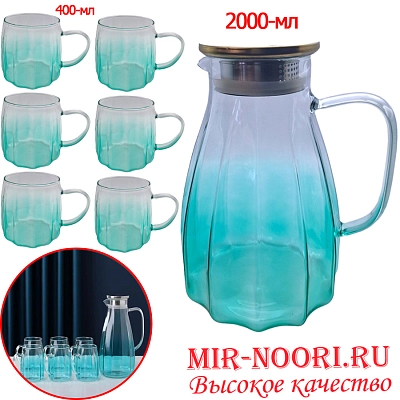 Набор графин+ 6 кружек 3770 (1х8)