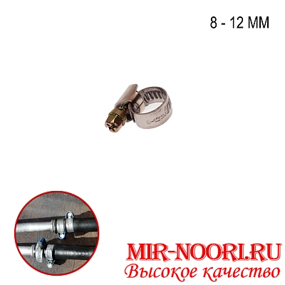 Хомут-стяжка  мет.4203-8-12(1х2000)