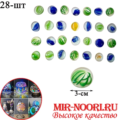 Камни декор.стекл.1770-А (1х60)