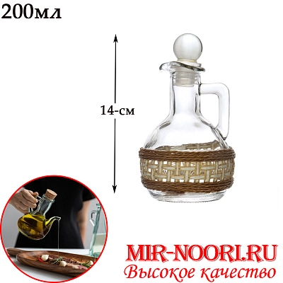 Графинчик масло-уксус плет.2755-2 (1х72)