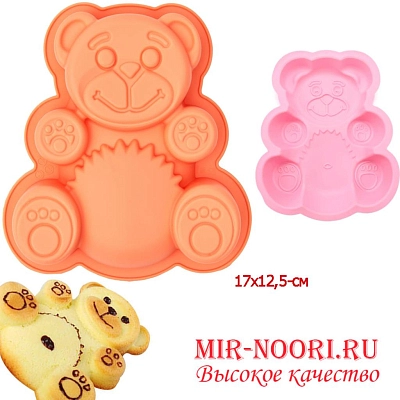 Форма для выпек.медвежонок  2460 (1х240)