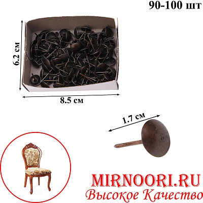 Гвозди декорат.5407 (1х100)