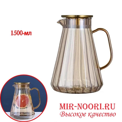 Графин с мет.крышкой 3005-1500 (1х24) 