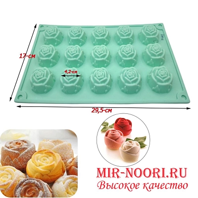 Форма для выпек.розочки 2406 (1х144)