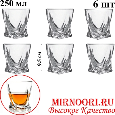 Набор стаканов 6шт.  6517 (1х8) 